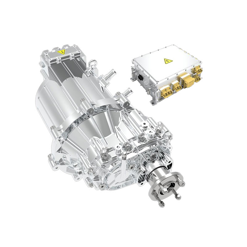 60/100kw High Speed Truck Motor 3-in-1 Assembly with Controller and Gearbox